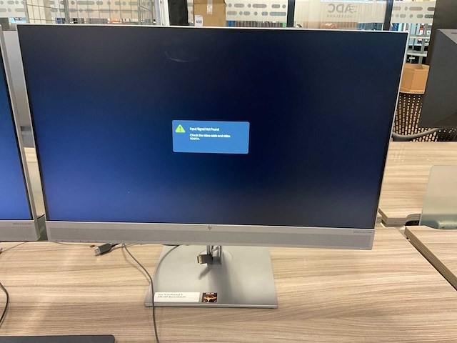 Hp e273m monitor (2x) - afbeelding 5 van  7