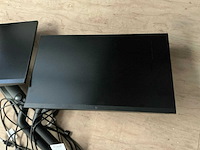 Hp e27q monitor (2x) - afbeelding 2 van  3