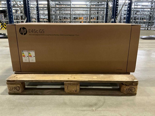 Hp e45c g5 dqhd curved monitor - afbeelding 2 van  3