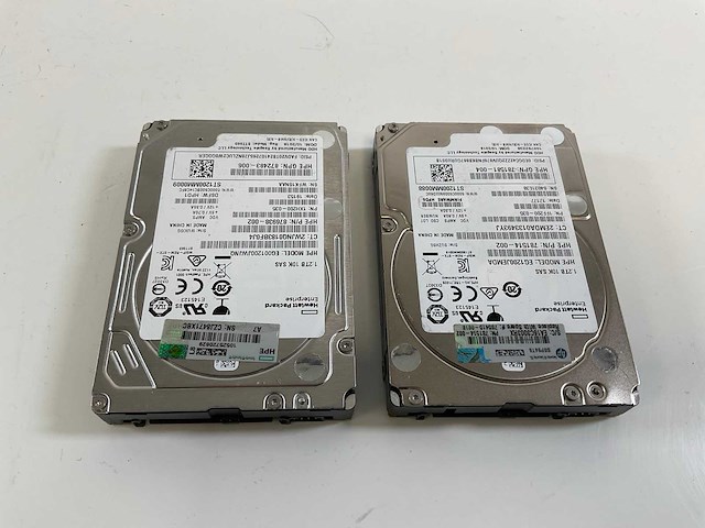 Hp (eg001200jwjnq) 1,2 tb sas / (eg1200jemda) 1,2 tb sas hdds (21x) - afbeelding 4 van  5