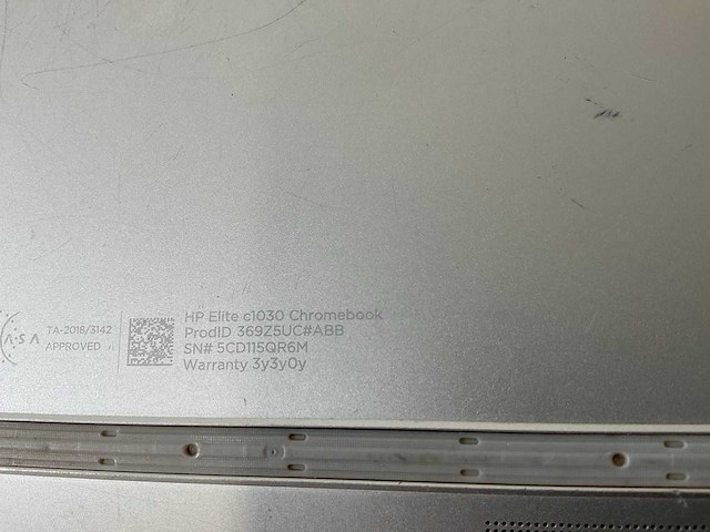 Hp elite 1030 13.5”, core i7 10th gen, 16 gb ram, 128 gb ssd touchscreen chromebooks (2x) - afbeelding 8 van  16