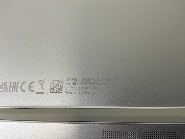 Hp elite c1030 13.3”, core i7 10th gen, 16 gb ram, 128 gb nvme chromebook - afbeelding 7 van  7