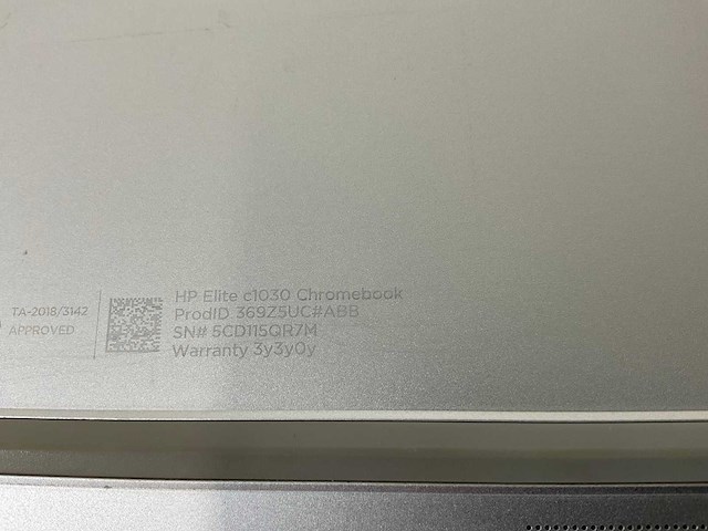 Hp elite c1030 13.3”, core i7 10th gen, 16 gb ram, 128 gb nvme touchscreen chromebook - afbeelding 7 van  7