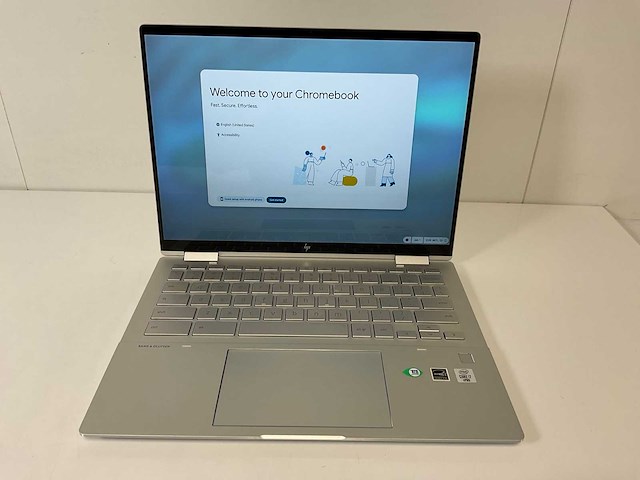 Hp elite c1030 13.3”, core i7 10th gen, 16 gb ram, 128 gb nvme touchscreen chromebook - afbeelding 1 van  7