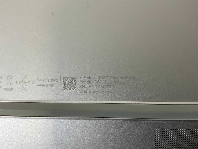 Hp elite c1030 13.3”, core i7 10th gen, 16 gb ram, 128 gb nvme touchscreen chromebook - afbeelding 7 van  7