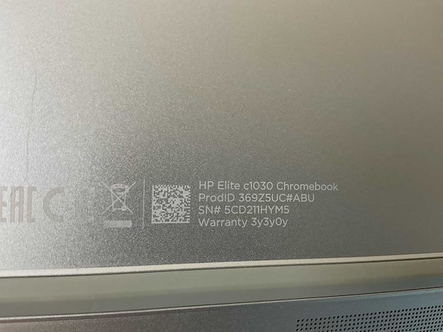 Hp elite c1030 13.3”, core i7 10th gen, 16 gb ram, 128 gb nvme touchscreen chromebooks (2x) - afbeelding 8 van  16