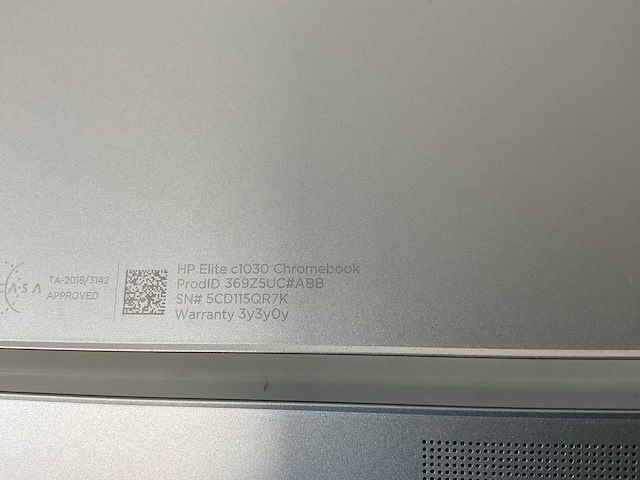 Hp elite c1030 13.3”, core i7 10th gen, 16 gb ram, 128 gb nvme touchscreen chromebooks (2x) - afbeelding 16 van  16