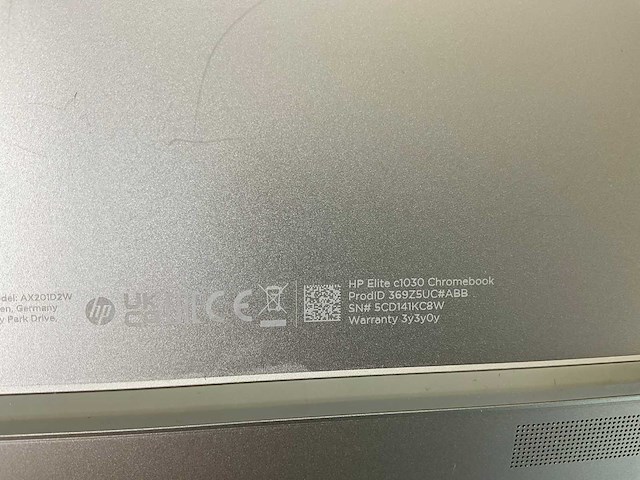 Hp elite c1030 13.3”, core(tm) i7 10th gen, 16 gb ram, 128 gb ssd touchscreen chromebook - afbeelding 7 van  7