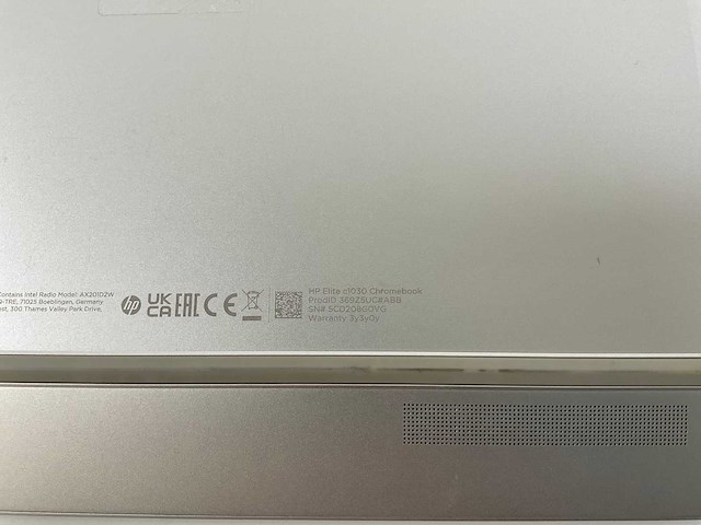Hp elite c1030 13,5”, core(tm) i7 10th gen, 16 gb ram, 128 gb ssd chromebooks (2x) - afbeelding 8 van  16