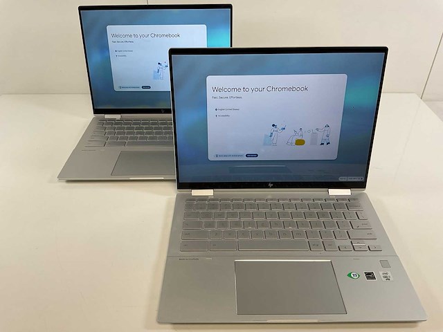 Hp elite c1030 13.5”, core(tm) i7 10th gen, 16 gb ram, 128 gb ssd chromebooks (2x) - afbeelding 1 van  14
