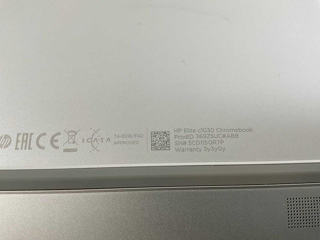 Hp elite c1030 13.5”, core(tm) i7 10th gen, 16 gb ram, 128 gb ssd chromebooks (2x) - afbeelding 12 van  14