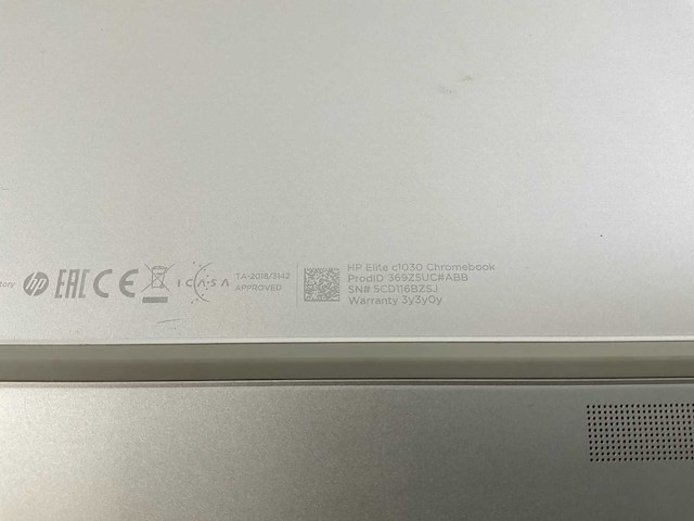 Hp elite c1030 13.5”, core(tm) i7 10th gen, 16 gb ram, 128 gb ssd chromebooks (2x) - afbeelding 7 van  15