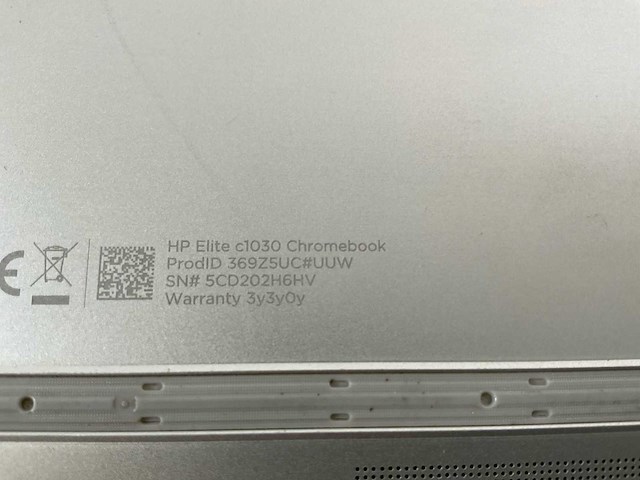 Hp elite c1030 13.5”, core(tm) i7 10th gen, 16 gb ram, 128 gb ssd chromebooks (2x) - afbeelding 6 van  14