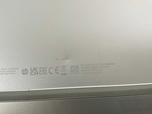 Hp elite c1030 13.5”, core(tm) i7 10th gen, 16 gb ram, 128 gb ssd chromebooks (2x) - afbeelding 13 van  14