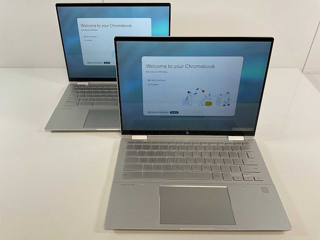 Hp elite c1030 13.5”, core(tm) i7 10th gen, 16 gb ram, 128 gb ssd chromebooks (2x) - afbeelding 1 van  15