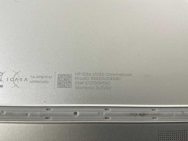 Hp elite c1030 13.5”, core(tm) i7 10th gen, 16 gb ram, 128 gb ssd chromebooks (2x) - afbeelding 14 van  15