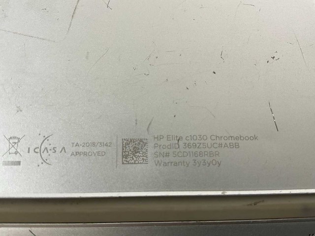 Hp elite c1030 13.5”, core(tm) i7 10th gen, 16 gb ram, 128 gb ssd chromebooks (2x) - afbeelding 13 van  14