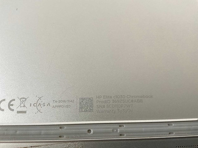 Hp elite c1030 13.5”, core(tm) i7 10th gen, 16 gb ram, 128 gb ssd chromebooks (2x) - afbeelding 15 van  16