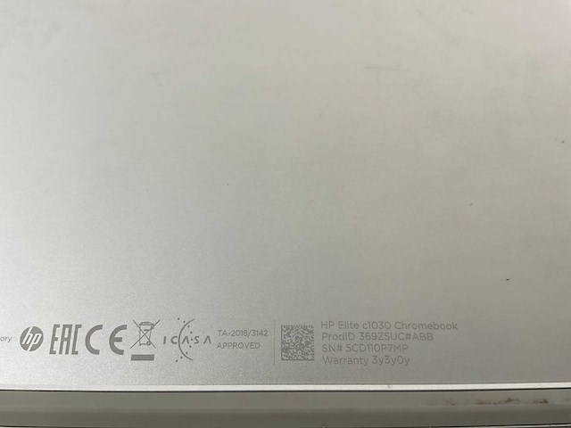Hp elite c1030 13.5”, core(tm) i7 10th gen, 16 gb ram, 128 gb ssd chromebooks (2x) - afbeelding 14 van  15