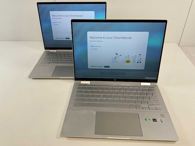 Hp elite c1030 13.5”, core(tm) i7 10th gen, 16 gb ram, 128 gb ssd chromebooks (2x) - afbeelding 1 van  15