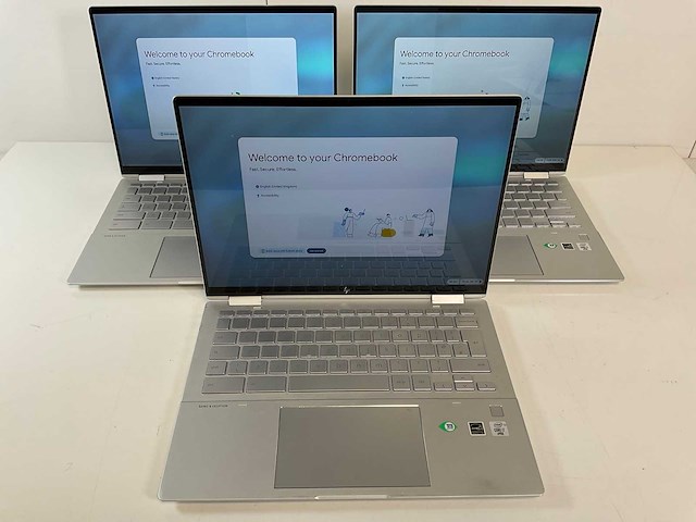 Hp elite c1030 13.5”, core(tm) i7 10th gen, 16 gb ram, 128 gb ssd chromebooks (3x) - afbeelding 1 van  22