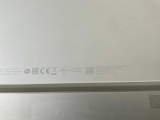 Hp elite c1030 13.5”, core(tm) i7 10th gen, 16 gb ram, 128 gb ssd chromebooks (3x) - afbeelding 21 van  22
