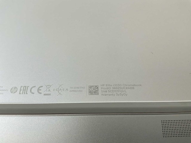 Hp elite c1030 13.5”, core(tm) i7 10th gen, 16 gb ram, 128 gb ssd chromebooks (3x) - afbeelding 4 van  14