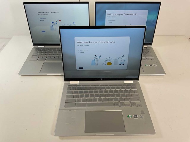 Hp elite c1030 13.5”, core(tm) i7 10th gen, 16 gb ram, 128 gb ssd chromebooks (3x) - afbeelding 1 van  14