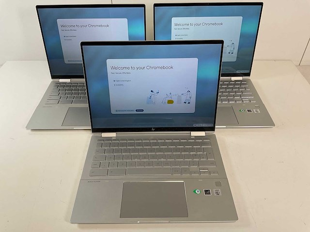 Hp elite c1030 13.5”, core(tm) i7 10th gen, 16 gb ram, 128 gb ssd chromebooks (3x) - afbeelding 1 van  14