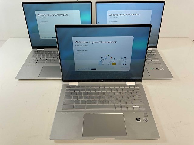 Hp elite c1030 13.5”, core(tm) i7 10th gen, 16 gb ram, 128 gb ssd chromebooks (3x) - afbeelding 1 van  21