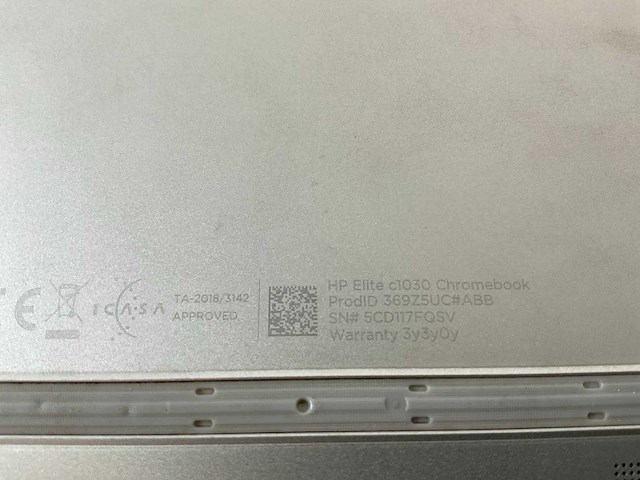 Hp elite c1030 13.5”, core(tm) i7 10th gen, 16 gb ram, 128 gb ssd chromebooks (3x) - afbeelding 14 van  21