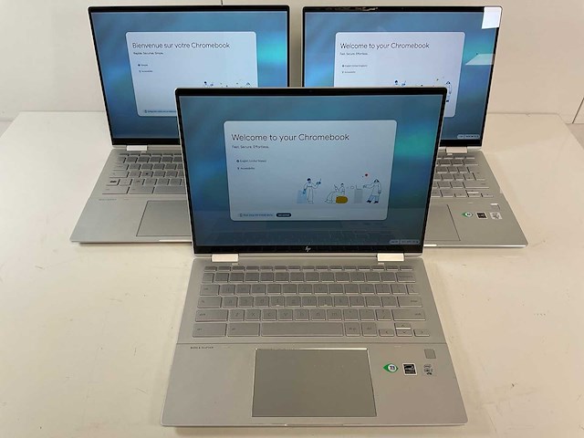 Hp elite c1030 13.5”, core(tm) i7 10th gen, 16 gb ram, 128 gb ssd chromebooks (3x) - afbeelding 1 van  12