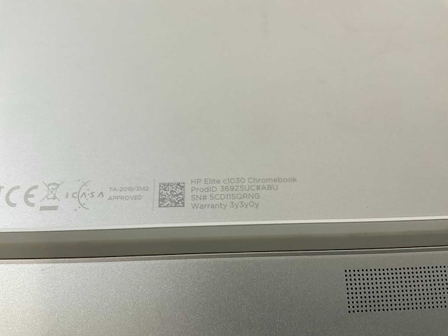 Hp elite c1030 13.5”, core(tm) i7 10th gen, 16 gb ram, 128 gb ssd chromebooks (3x) - afbeelding 8 van  23