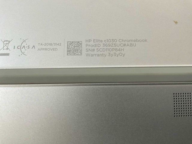 Hp elite c1030 13.5”, core(tm) i7 10th gen, 16 gb ram, 128 gb ssd chromebooks (3x) - afbeelding 7 van  9