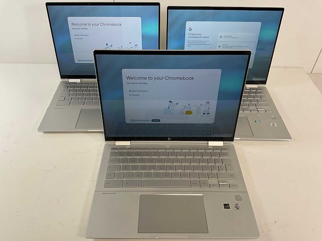 Hp elite c1030 13.5”, core(tm) i7 10th gen, 16 gb ram, 128 gb ssd chromebooks (3x) - afbeelding 1 van  9