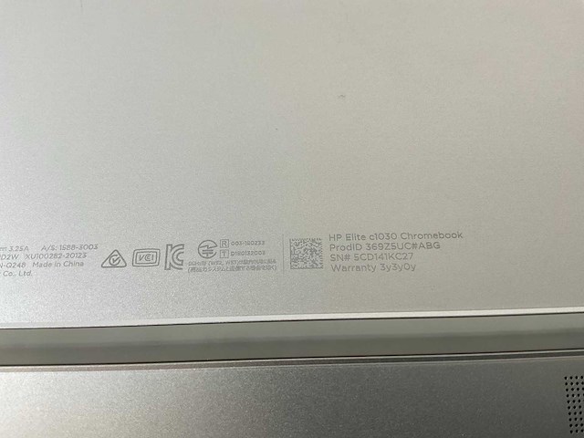 Hp elite c1030 13.5”, core(tm) i7 10th gen, 16 gb ram, 128 gb ssd chromebooks (3x) - afbeelding 21 van  22