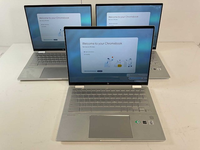 Hp elite c1030 13.5”, core(tm) i7 10th gen, 16 gb ram, 128 gb ssd chromebooks (3x) - afbeelding 1 van  22