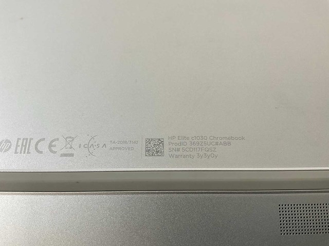 Hp elite c1030 13.5”, core(tm) i7 10th gen, 16 gb ram, 128 gb ssd chromebooks (3x) - afbeelding 5 van  5