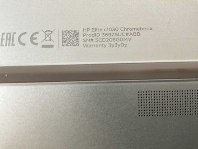 Hp elite c1030 13.5”, core(tm) i7 10th gen, 16 gb ram, 128 gb ssd chromebooks (3x) - afbeelding 10 van  11