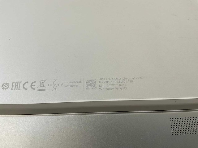 Hp elite c1030 13.5”, core(tm) i7 10th gen, 16 gb ram, 128 gb ssd chromebooks (3x) - afbeelding 11 van  15