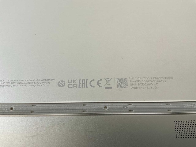 Hp elite c1030 13.5”, core(tm) i7 10th gen, 16 gb ram, 128 gb ssd chromebooks (3x) - afbeelding 6 van  19