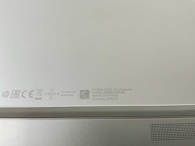 Hp elite c1030 13.5”, core(tm) i7 10th gen, 16 gb ram, 128 gb ssd chromebooks (3x) - afbeelding 7 van  22