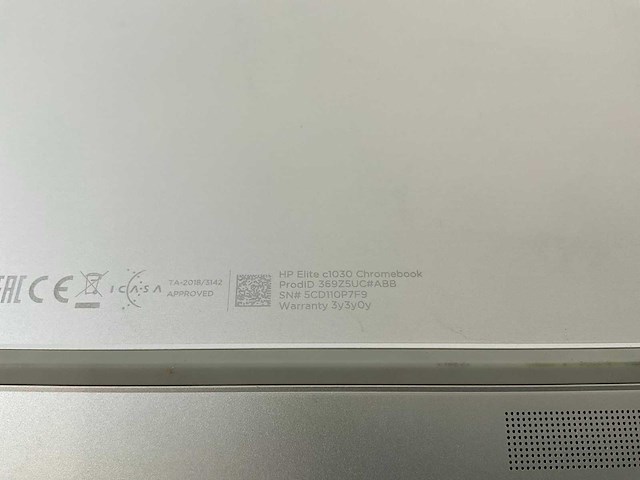 Hp elite c1030 13.5”, core(tm) i7 10th gen, 16 gb ram, 128 gb ssd chromebooks (3x) - afbeelding 6 van  19