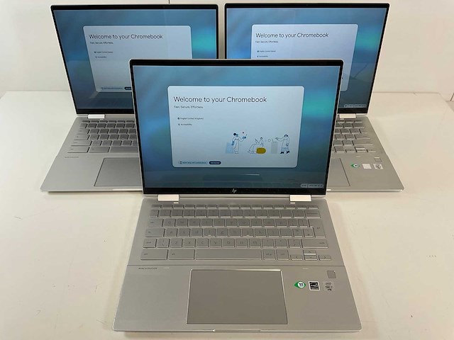 Hp elite c1030 13.5”, core(tm) i7 10th gen, 16 gb ram, 128 gb ssd chromebooks (3x) - afbeelding 1 van  19