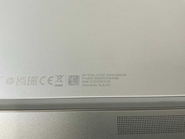 Hp elite c1030 13.5”, core(tm) i7 10th gen, 16 gb ram, 128 gb ssd chromebooks (3x) - afbeelding 4 van  13