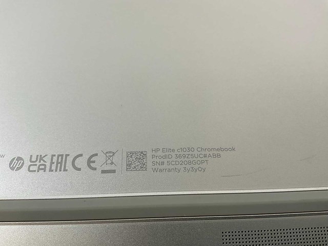 Hp elite c1030 13.5”, core(tm) i7 10th gen, 16 gb ram, 128 gb ssd chromebooks (3x) - afbeelding 13 van  14