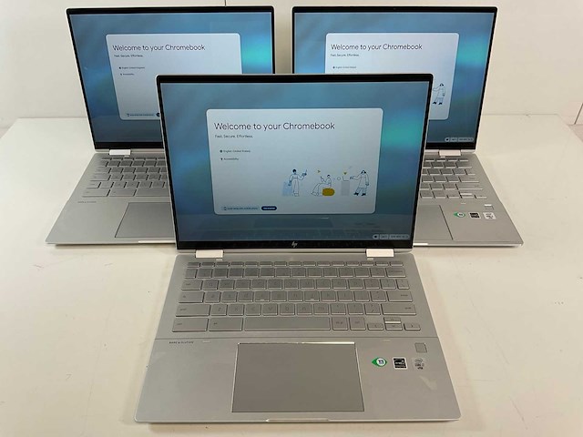 Hp elite c1030 13.5”, core(tm) i7 10th gen, 16 gb ram, 128 gb ssd chromebooks (3x) - afbeelding 1 van  22
