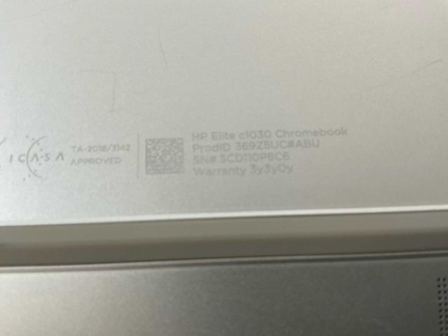 Hp elite c1030 13.5”, core(tm) i7 10th gen, 16 gb ram, 128 gb ssd chromebooks (3x) - afbeelding 19 van  21