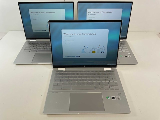 Hp elite c1030 13.5”, core(tm) i7 10th gen, 16 gb ram, 128 gb ssd chromebooks (3x) - afbeelding 1 van  20