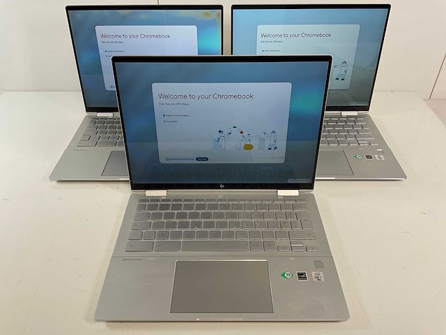 Hp elite c1030 13.5”, core(tm) i7 10th gen, 16 gb ram, 128 gb ssd chromebooks (3x) - afbeelding 1 van  13